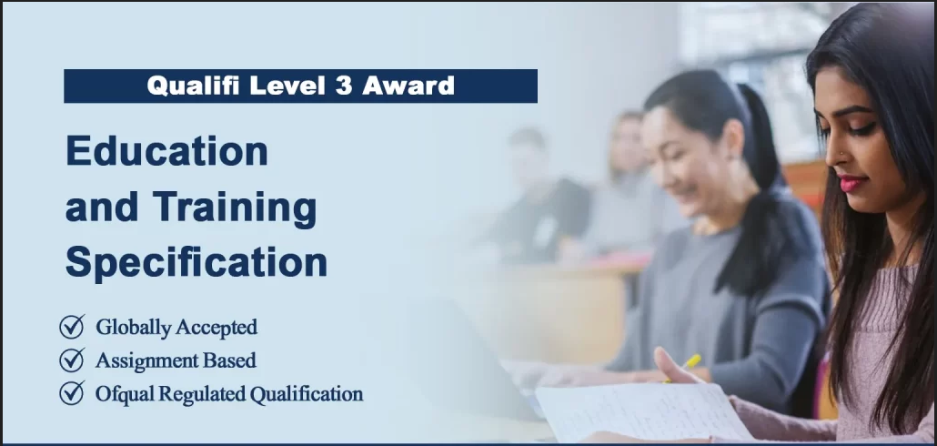Qualifi Level 3 Award in Education and Training